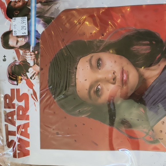 Brand New STAR WARS REY CHILD HALLOWEEN WIG - Picture 3 of 4